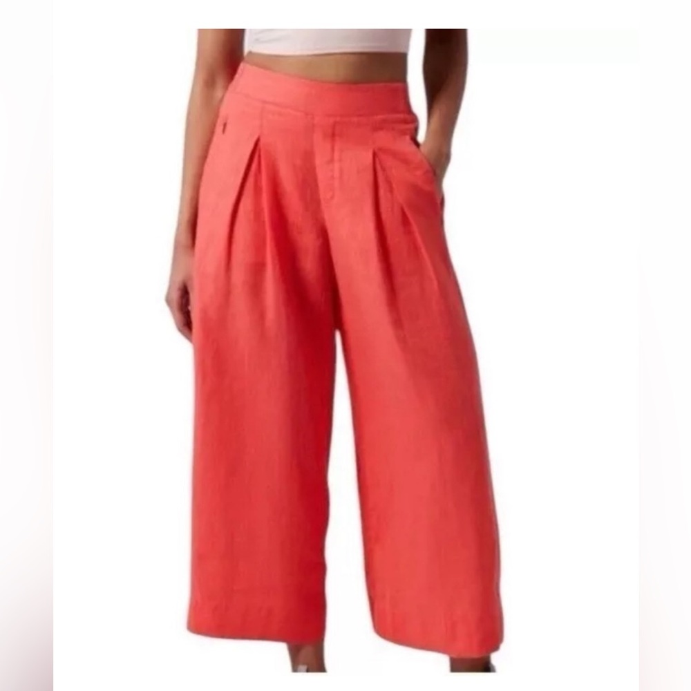 Athleta linen pants  SZ 6